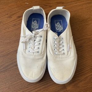 Womens white vans